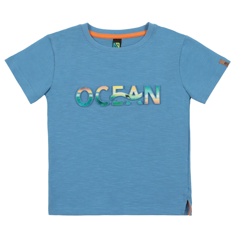 NANO - Mediterranean Sea T-Shirt/NANO - T-shirt Garçons Bleu Pâle