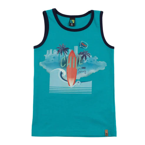 NANO - Pool Tank Top/NANO - Camisole Garçons Turquoise