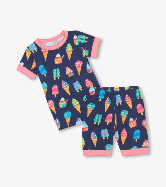Hatley - Cotton Short Pajamas - Ice Cream Treats