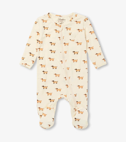 Hatley - Bamboo Sleeper - Mini Hot Dogs