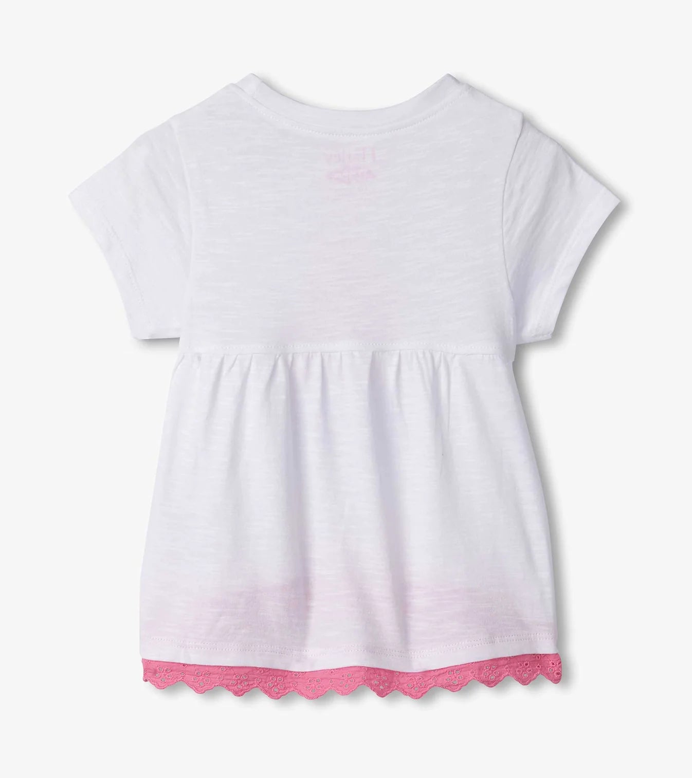 Hatley - Eyelet Trim Tee - Ice Cream Sundae