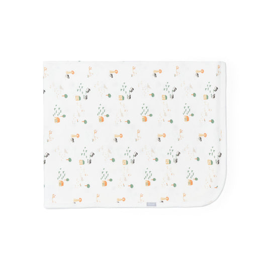 Coccoli - Bamboo Swaddle Blanket - Farm Animals