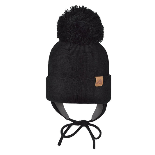Perlimpinpin - Acrylic Hat with Fleece Lining - Black