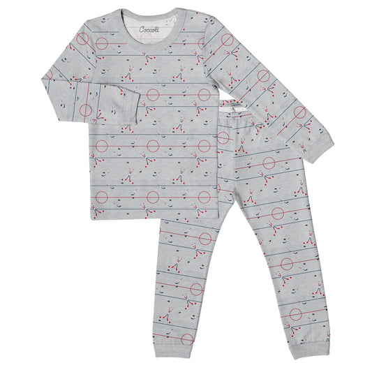 Coccoli Bamboo Pajamas - Hockey