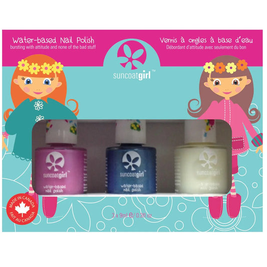 SuncoatGirl Nail Polish - Mermaid Princess Trio Kit