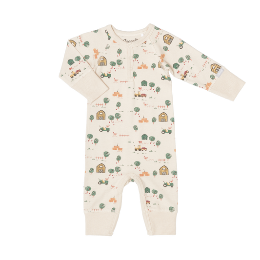 Coccoli - Bamboo/Cotton Unionsuit - Farm