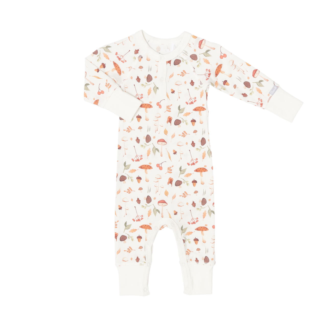 Coccoli - Bamboo/Cotton Unionsuit - Mushrooms