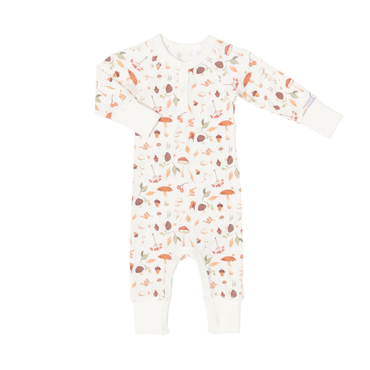 Coccoli - Bamboo/Cotton Unionsuit - Mushrooms