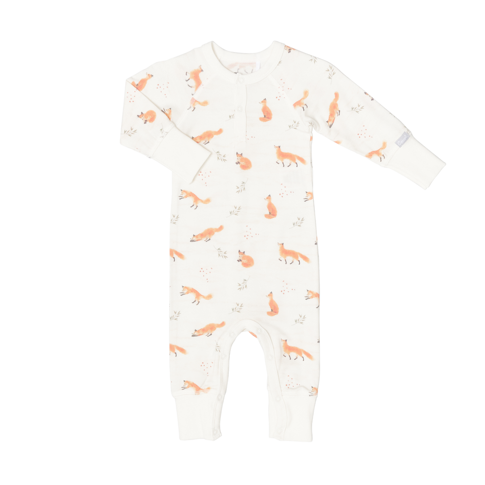 Coccoli - Bamboo/Cotton Unionsuit - Foxes