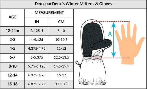 Deux Par Deux - Winter Gloves - Antracite