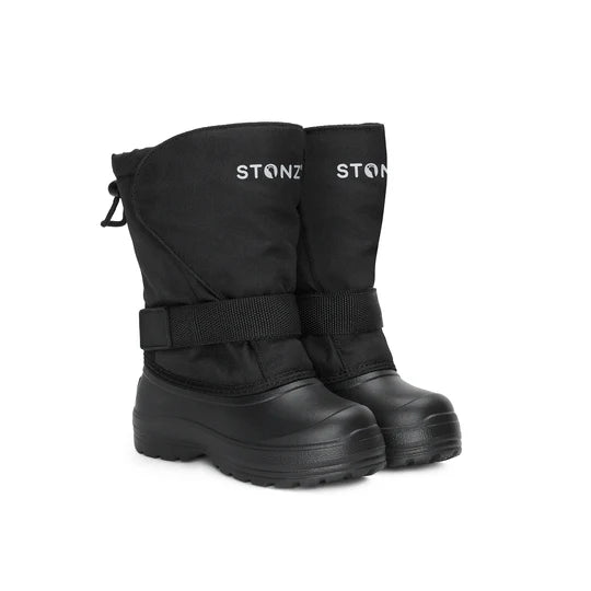 STONZ - Kid's Trek Snow Boots - Black