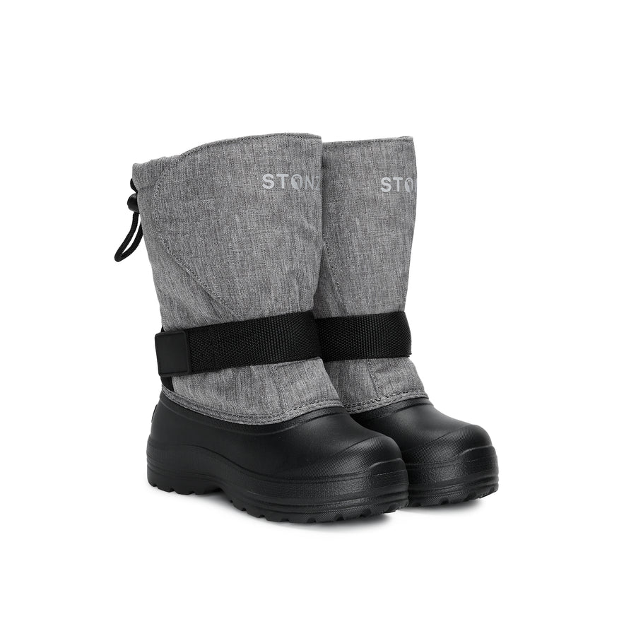 STONZ - STONZ - Kid's Trek Snow Boots - Heather Grey