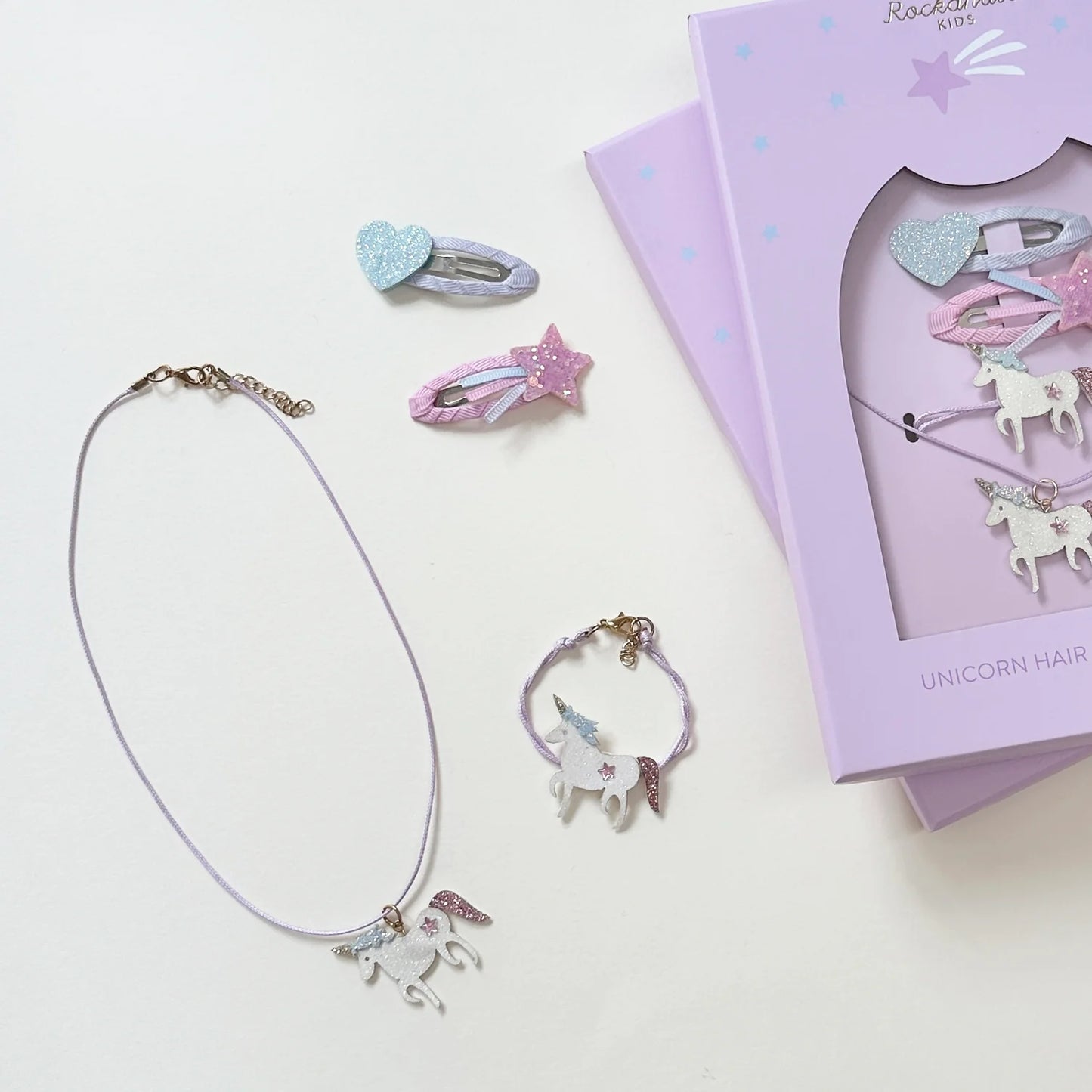 Rockahula - Hair & Jewelry Set - Unicorn