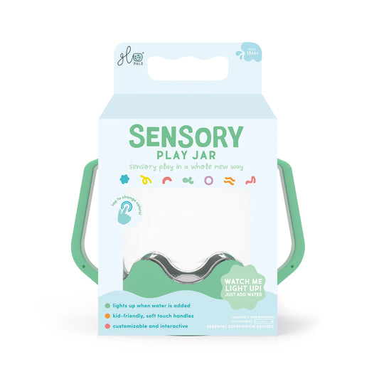 Glo Pals - Sensory Play Jar - Teal