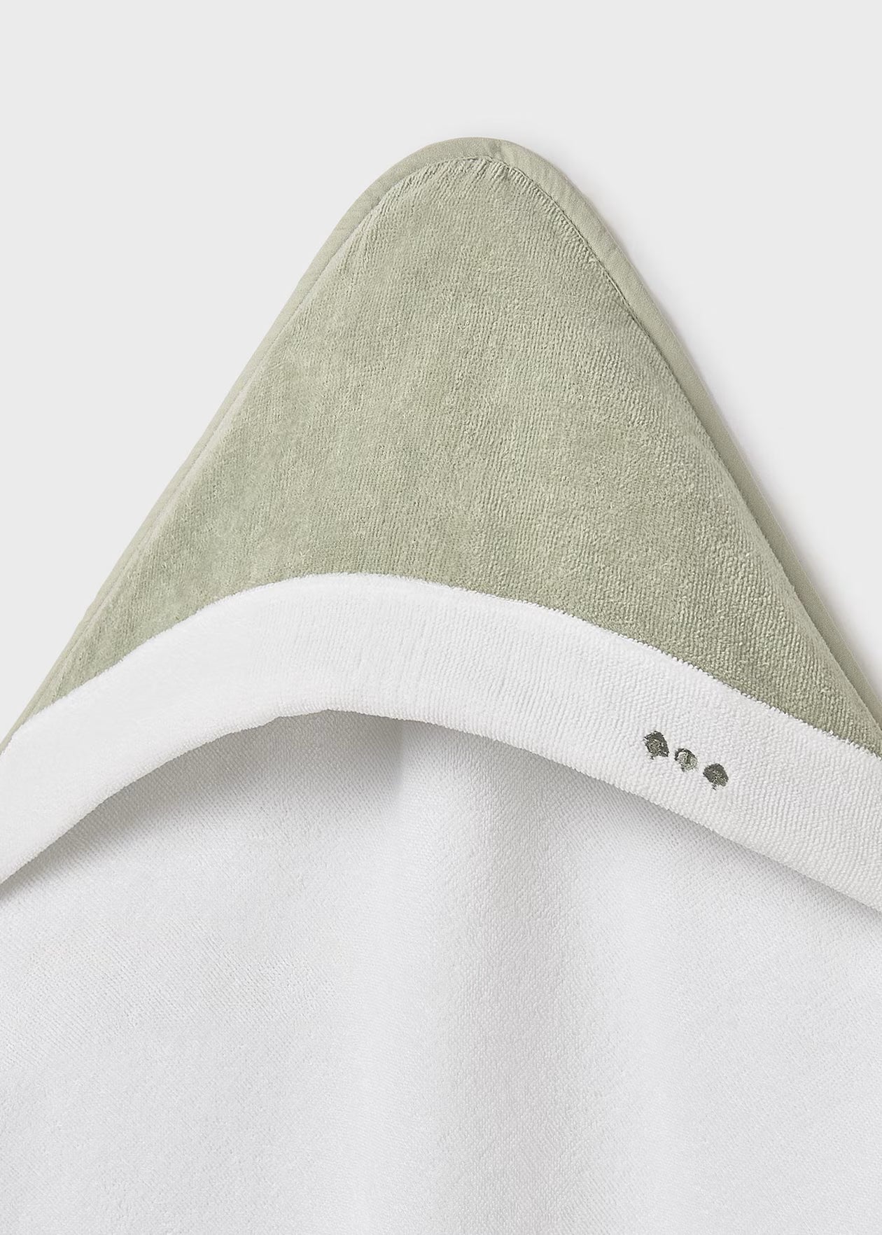 Mayoral - Hooded Towel - Sage