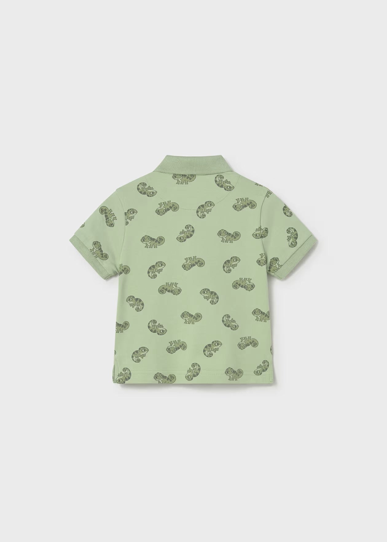 Mayoral - Printed Polo Shirt - Matcha