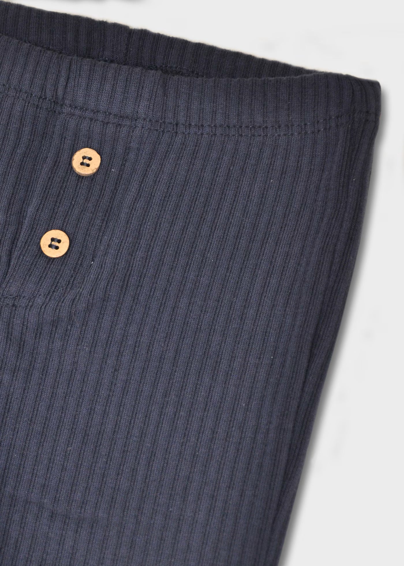 Mayoral - Ribbed Flare Leggings - Navy