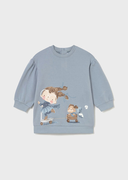 Mayoral - Fleece Dress - Opal
