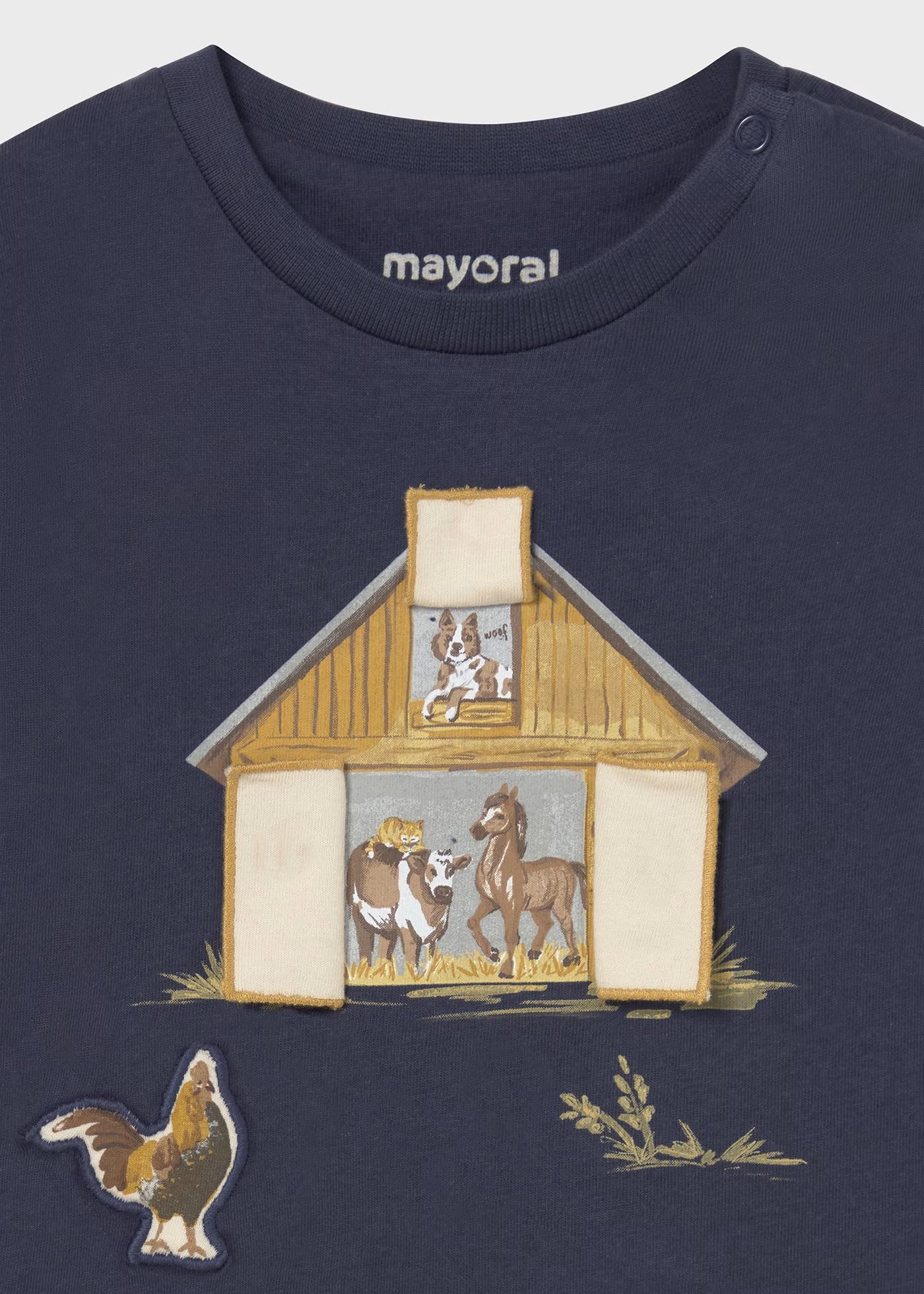 Mayoral - Long Sleeve Tshirt - Blue
