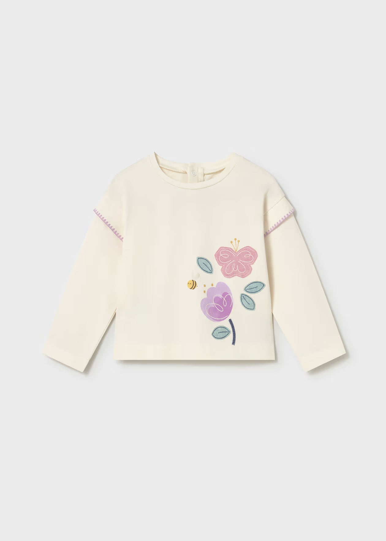 Mayoral - Long Sleeve Tshirt - Lilac