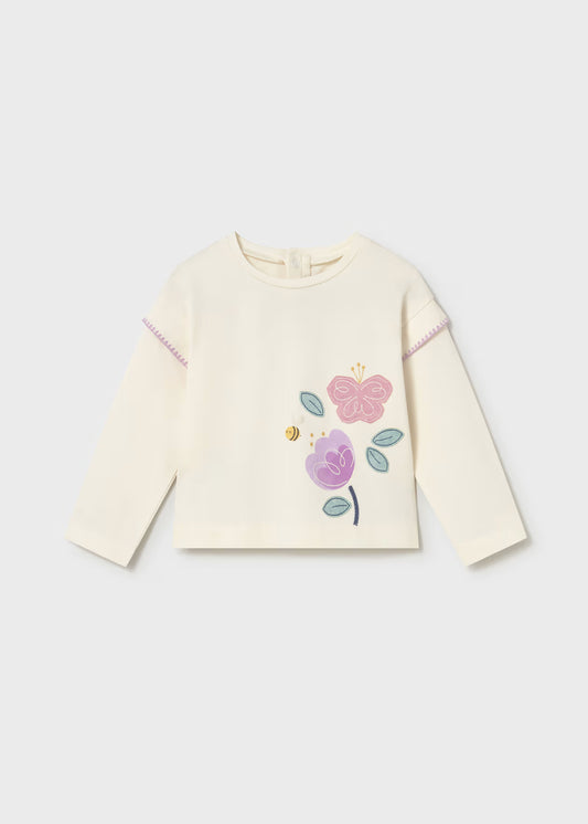 Mayoral - Long Sleeve Tshirt - Lilac