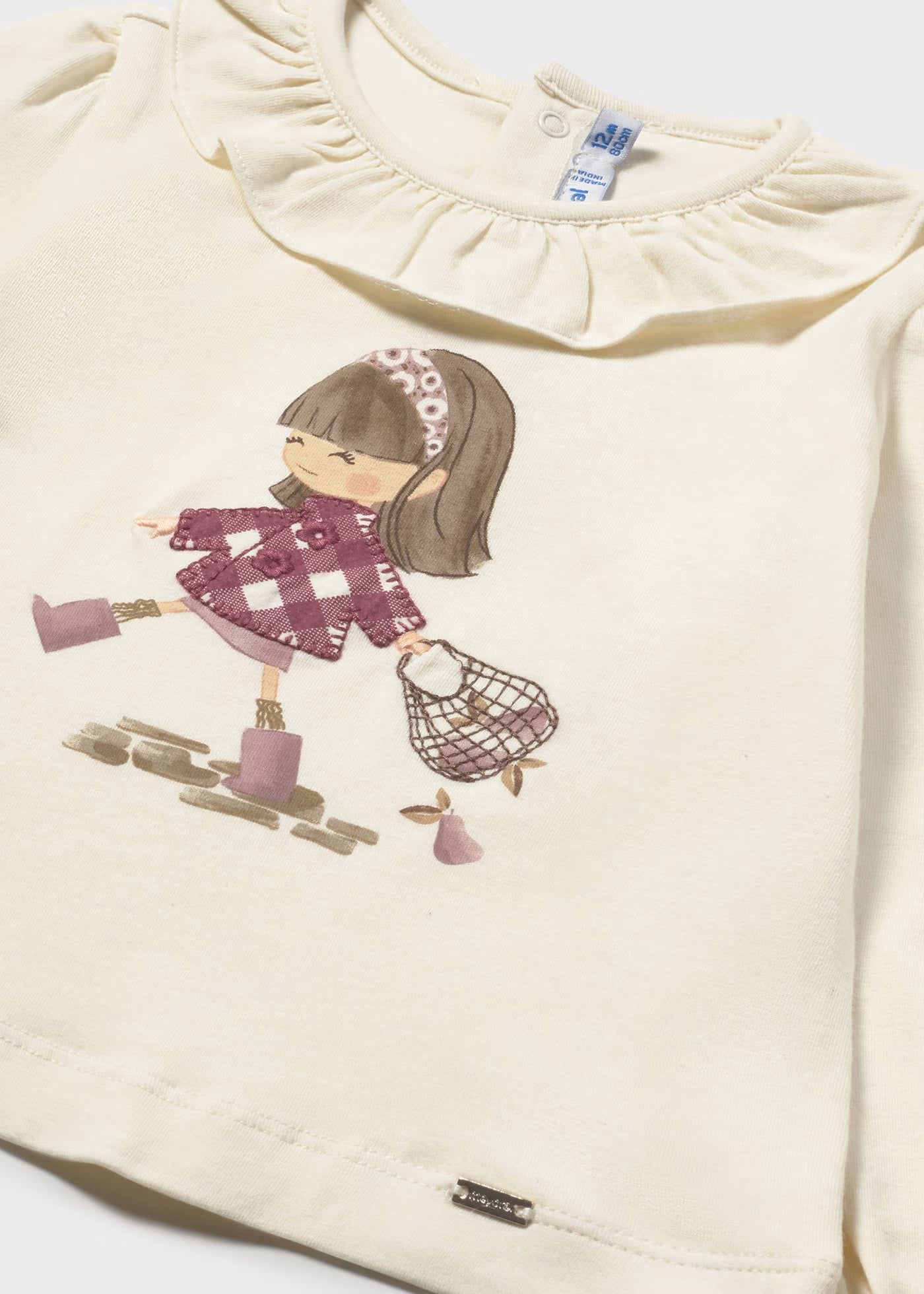 Mayoral - Long Sleeve Tshirt - Macchiato