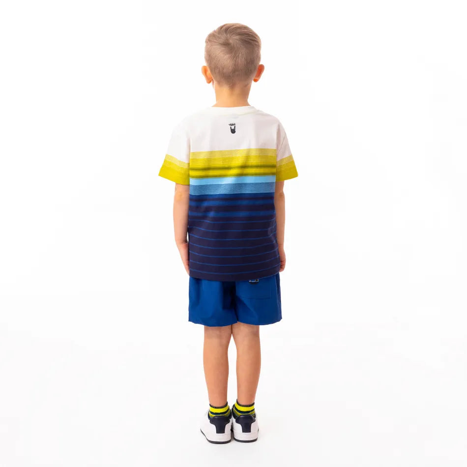 NANO - Safari Striped T-Shirt/T-Shirt Rayé Safari