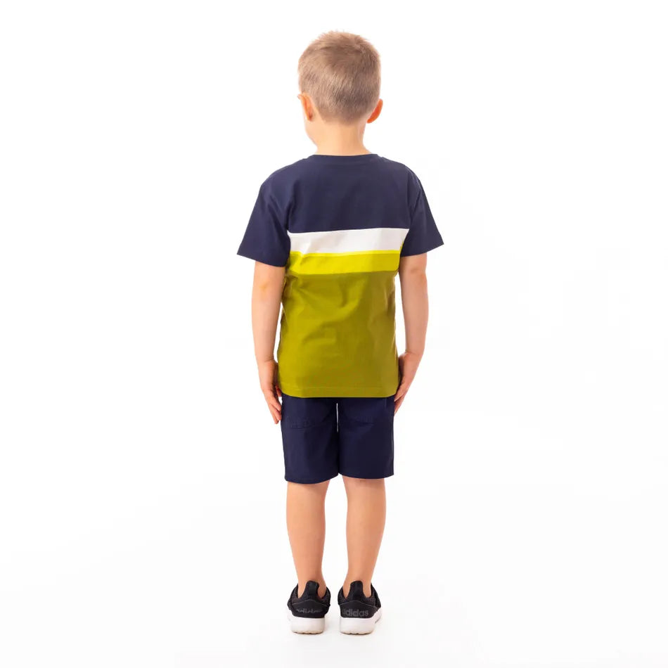 NANO - Safari Colorblock T-Shirt/T-Shirt Bloc Safari