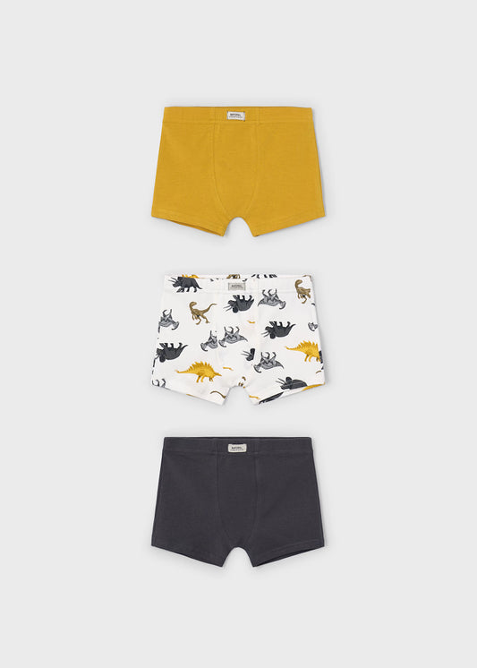 Mayoral - 3-Pack Boxers - Mustard