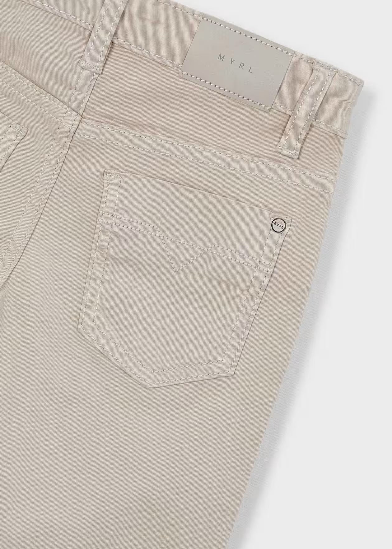 Mayoral - Twill Pants - Stone