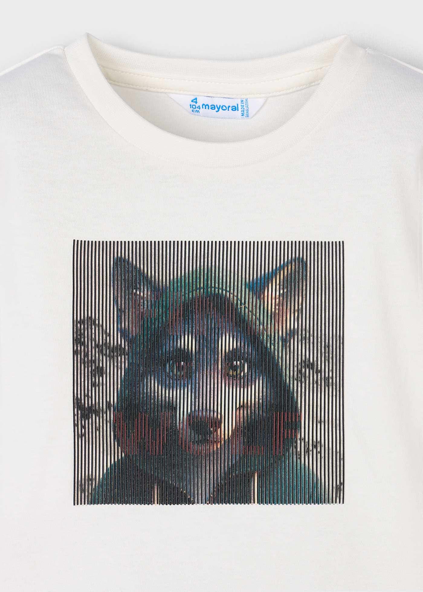 Mayoral - Long Sleeve T-shirt - Cream