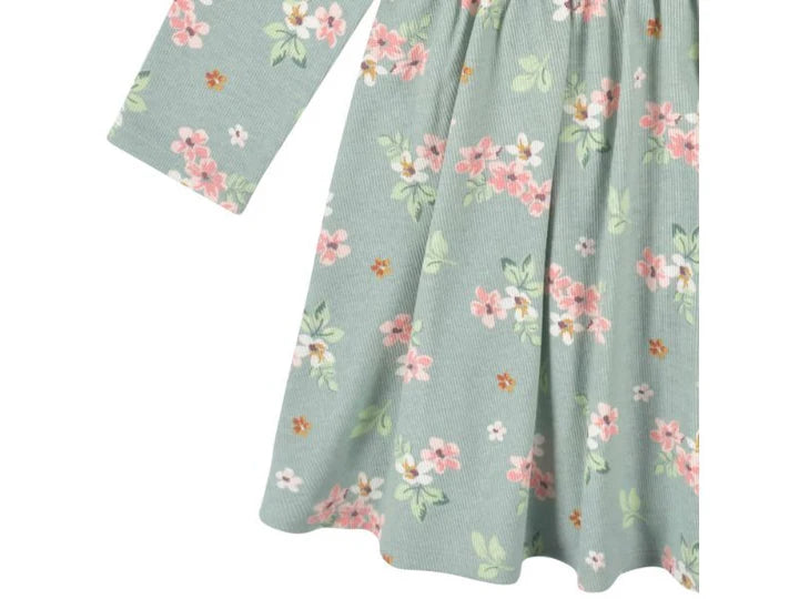 Gerber - Floral Dress - Green