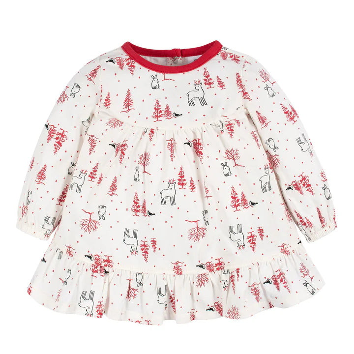 Gerber - Dress with Legging Set - Winter Scene