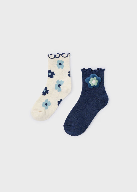 Mayoral - 2 pce Socks - Red (Copy)