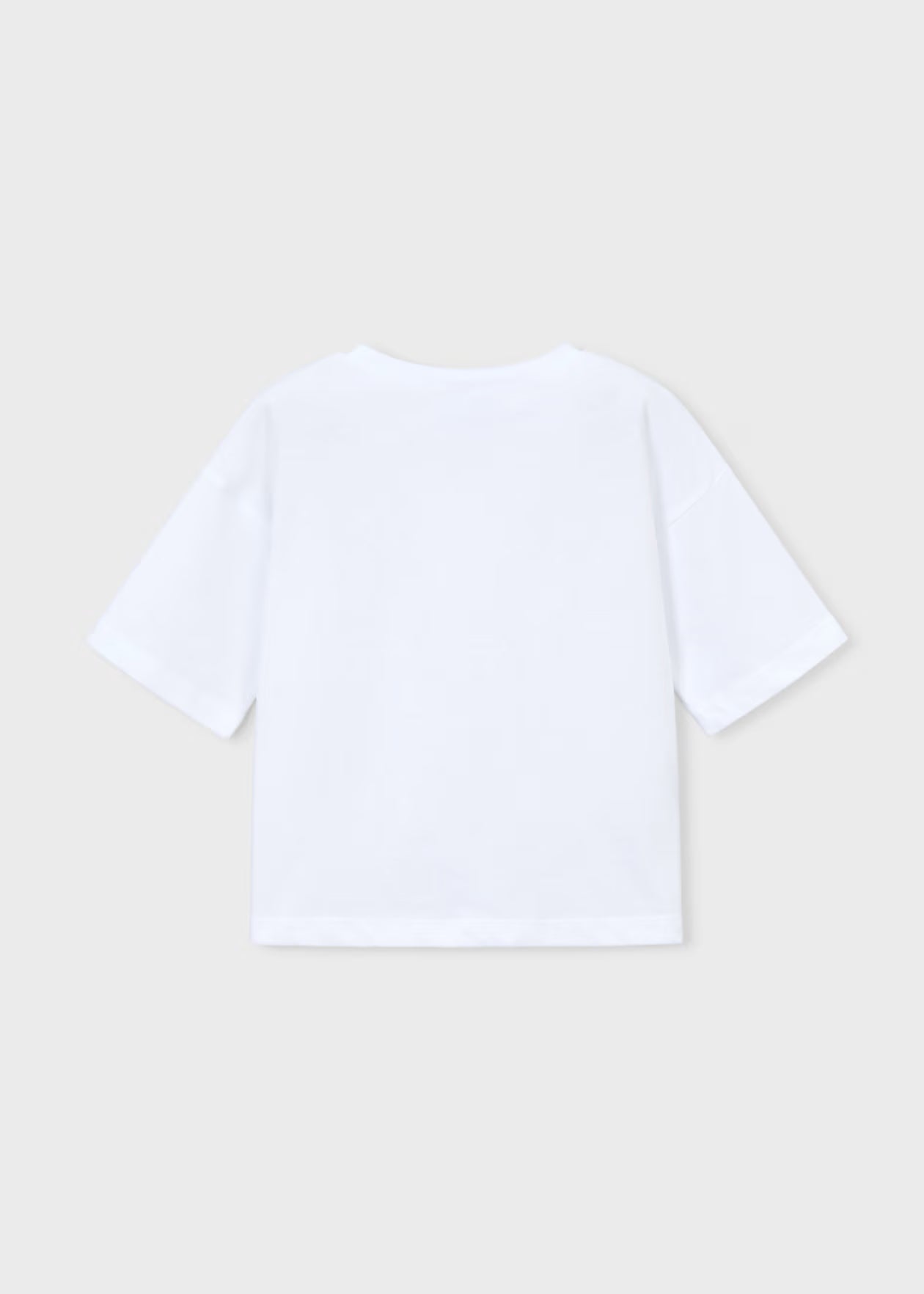 Mayoral - Drop Shoulder T-shirt - White Lilac