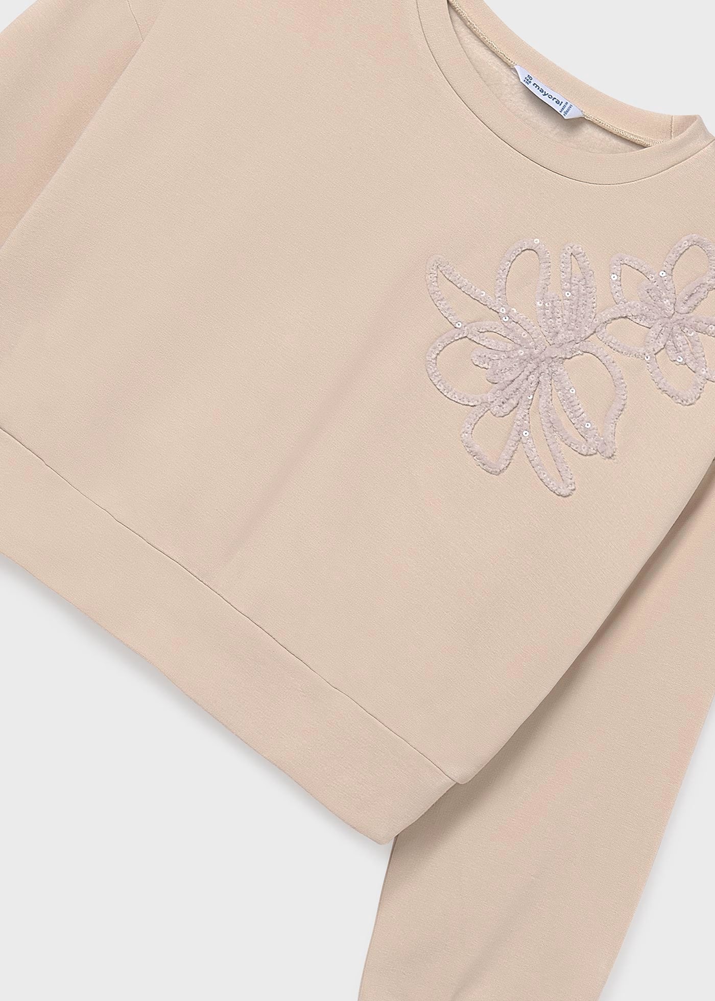 Mayoral - Long Sleeve Sweatshirt - Sand