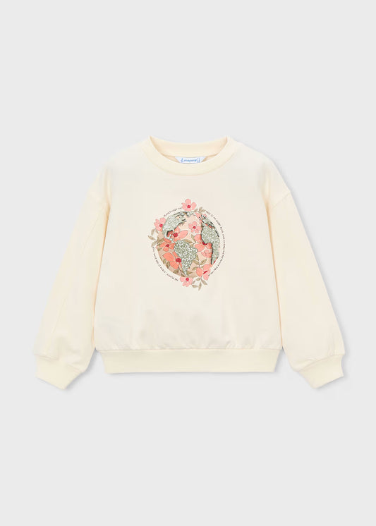 Mayoral - Graphic Sweatshirt - Chickpea