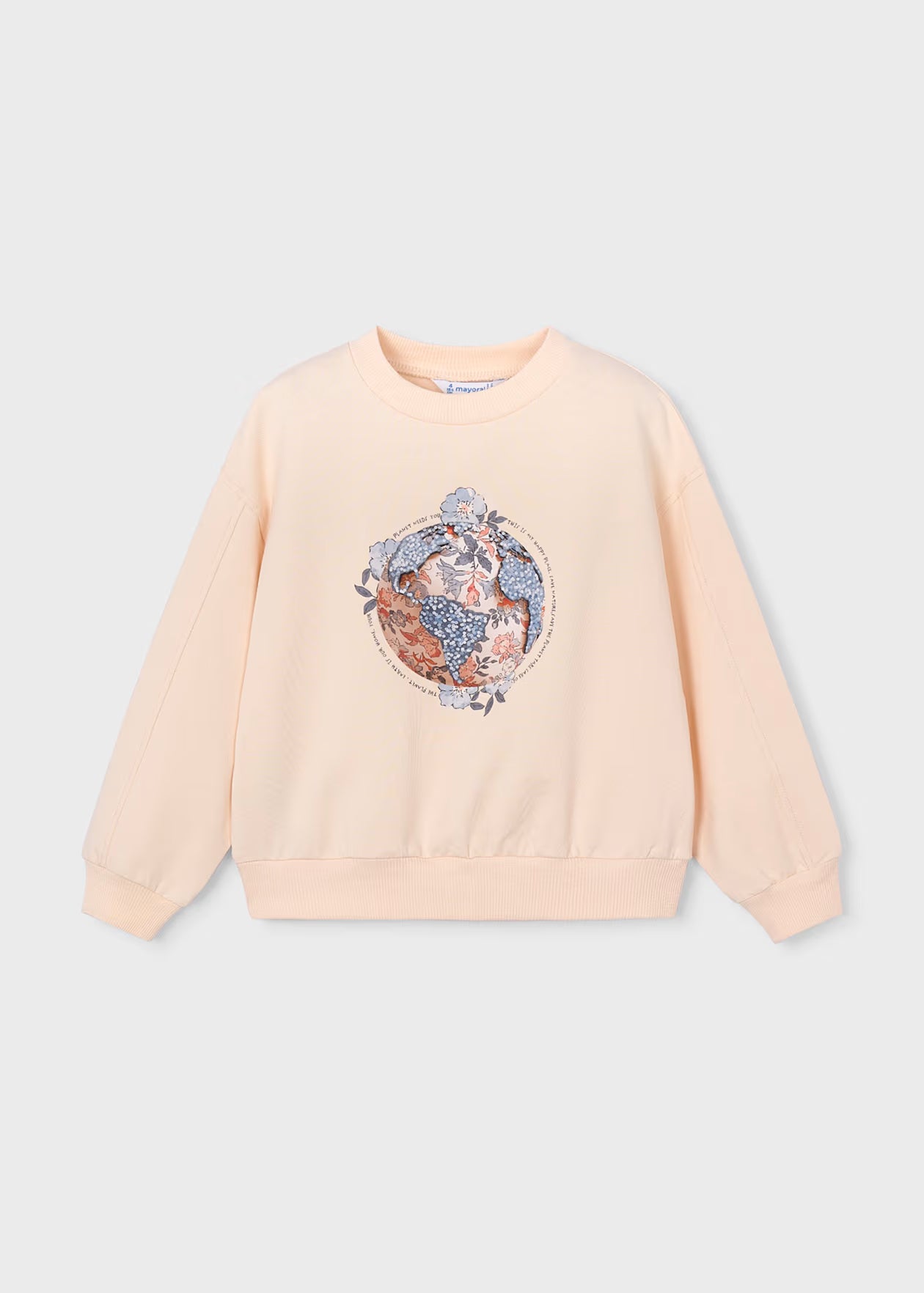 Mayoral - Graphic Sweatshirt - Salmon