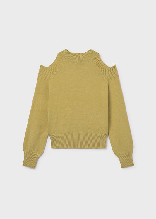 Mayoral - Long Sleeve Sweater - Oil