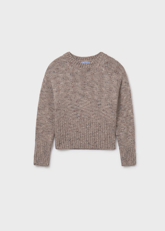 Mayoral - Long Sleeve Sweater - Brown