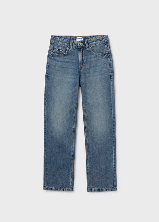 Mayoral - Mom Jeans - Medium Blue