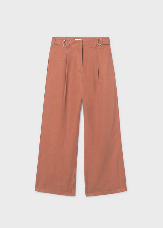 Mayoral - Pants with Buckles - Clay