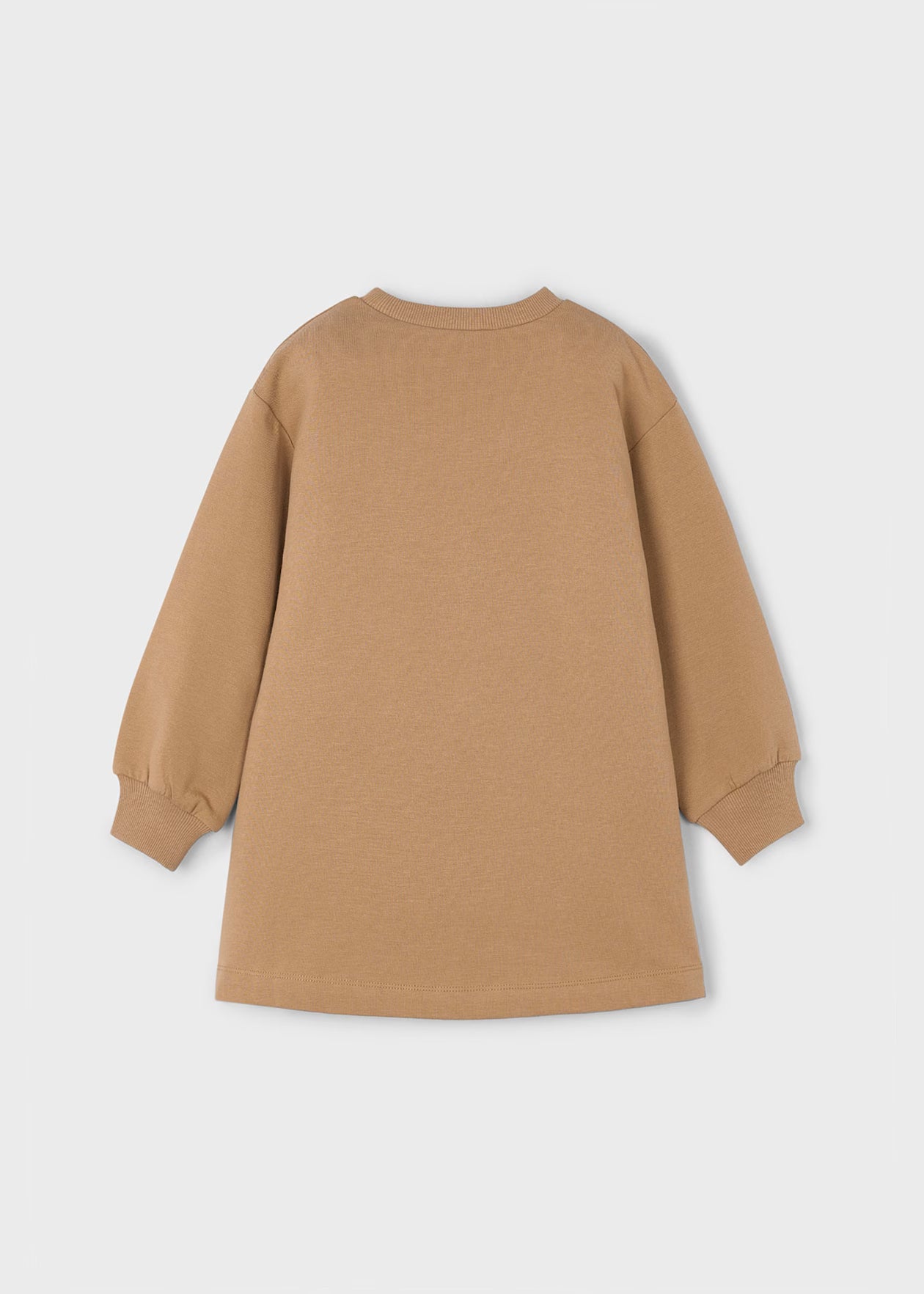 Mayoral - Long Sleeve Dress - Camel