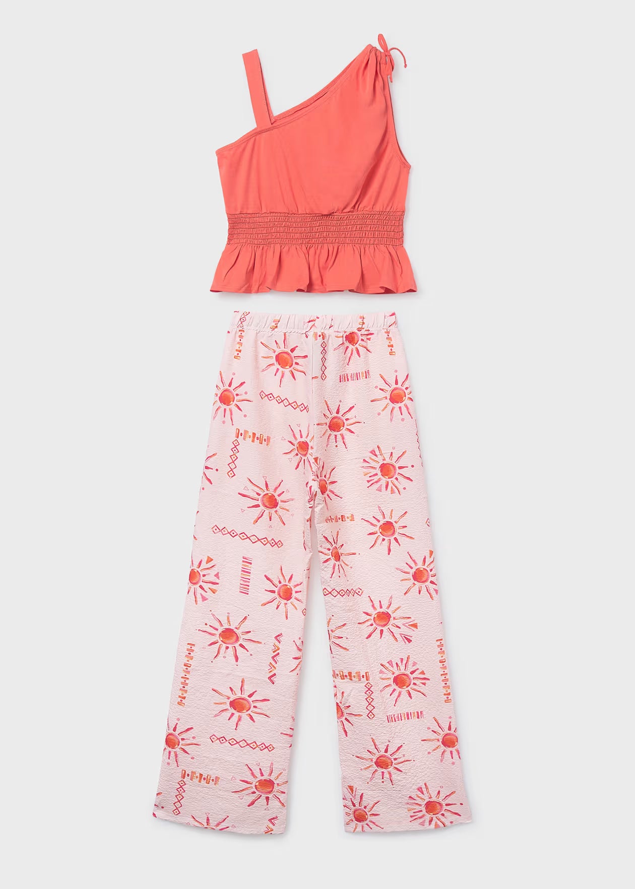 Mayoral - 2 pc Pant Set - Flamingo