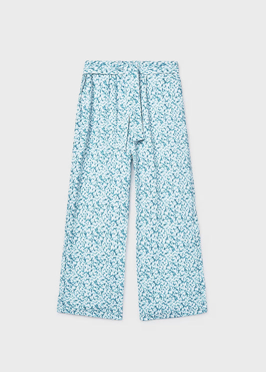 Mayoral - Printed Pants - Jade