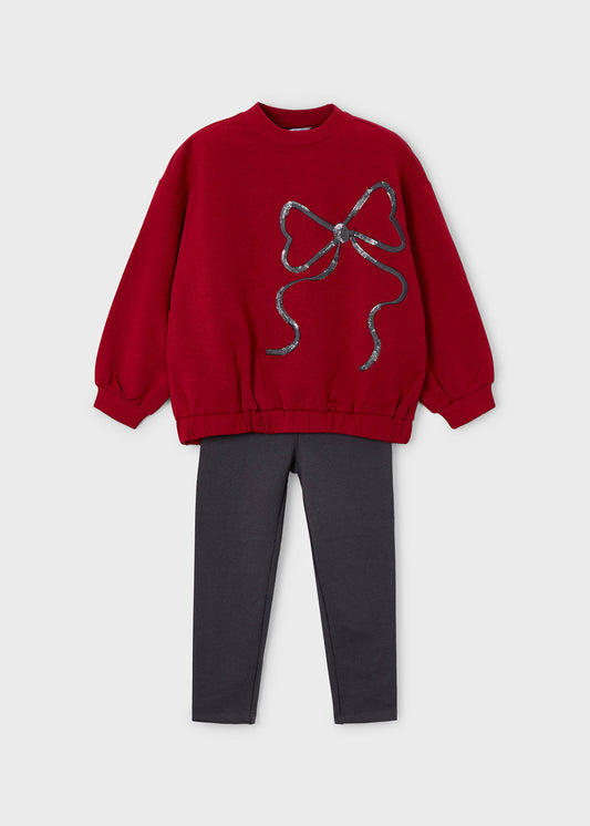 Mayoral - 2 pce Legging Set - Lead