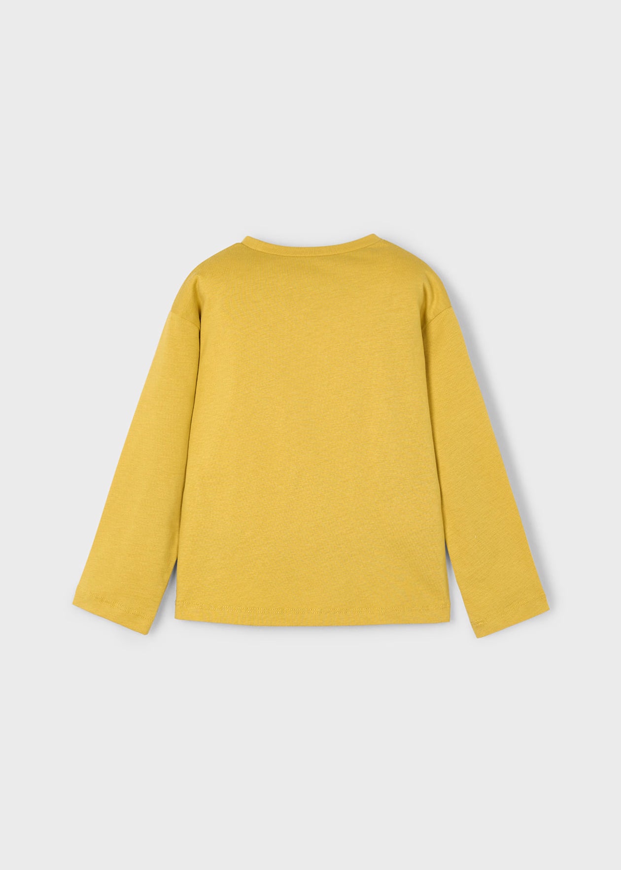 Mayoral - Long Sleeve T-Shirt and Velvet Leggings with Print - Mustard