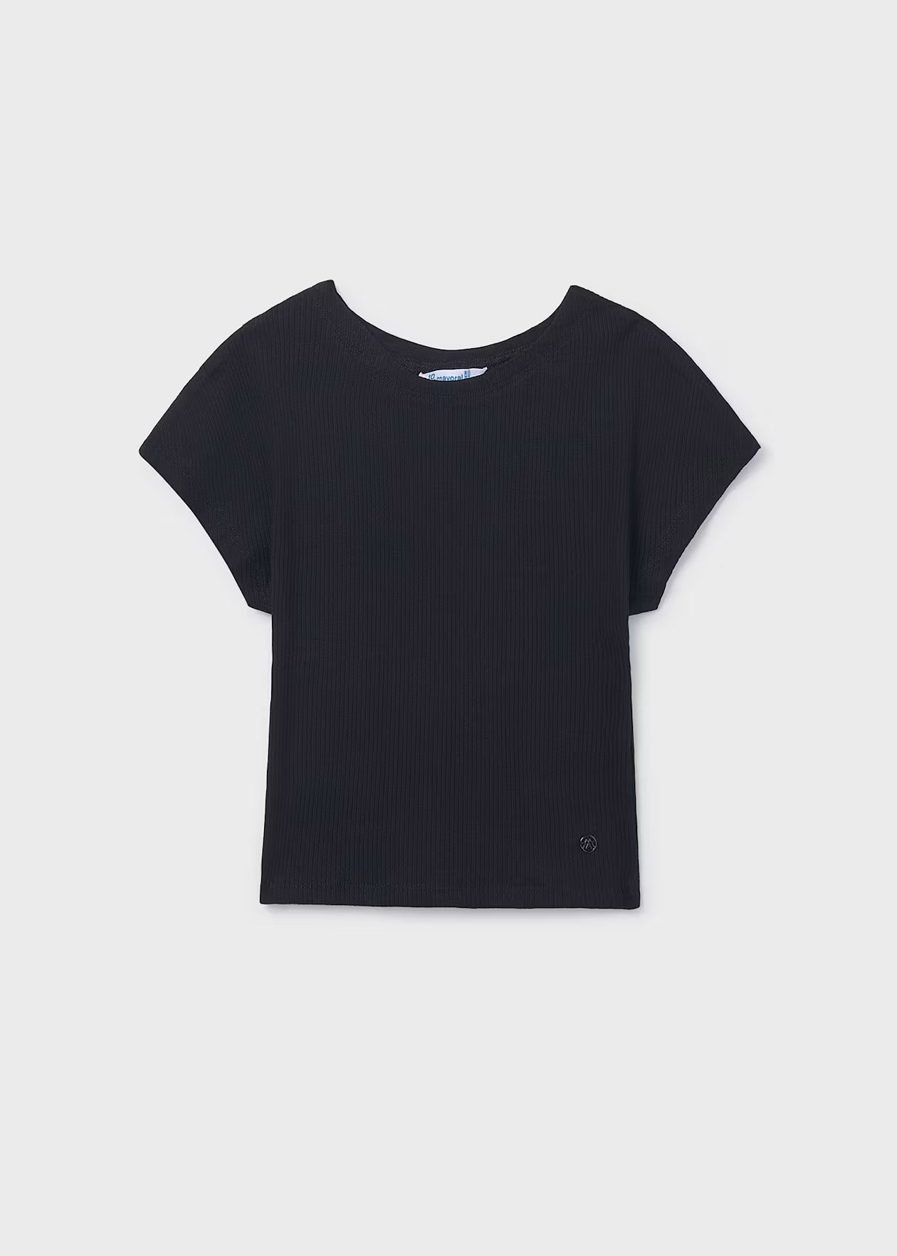 Mayoral - Ribbed Tshirt - Black
