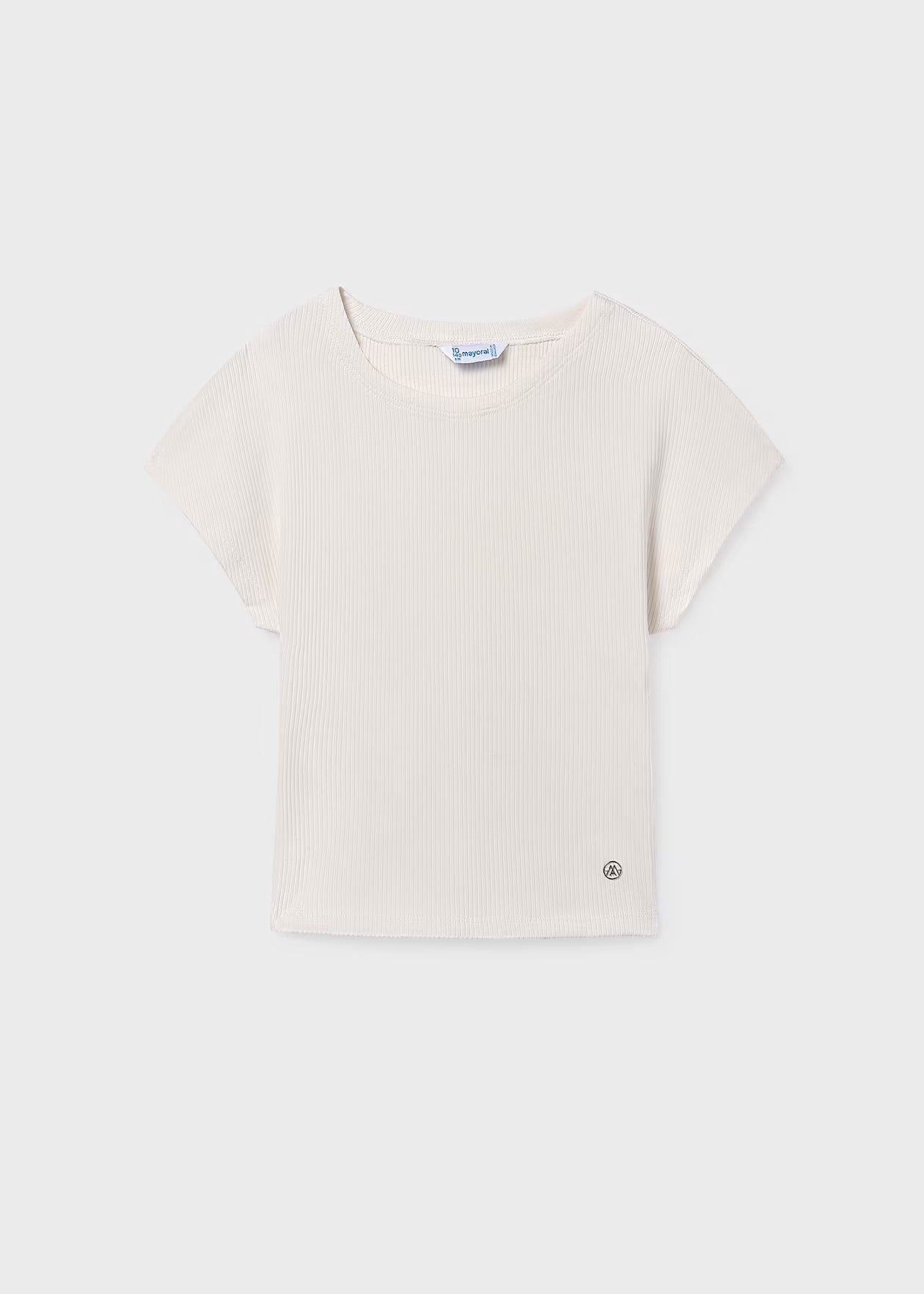 Mayoral - Ribbed Tshirt - Bone