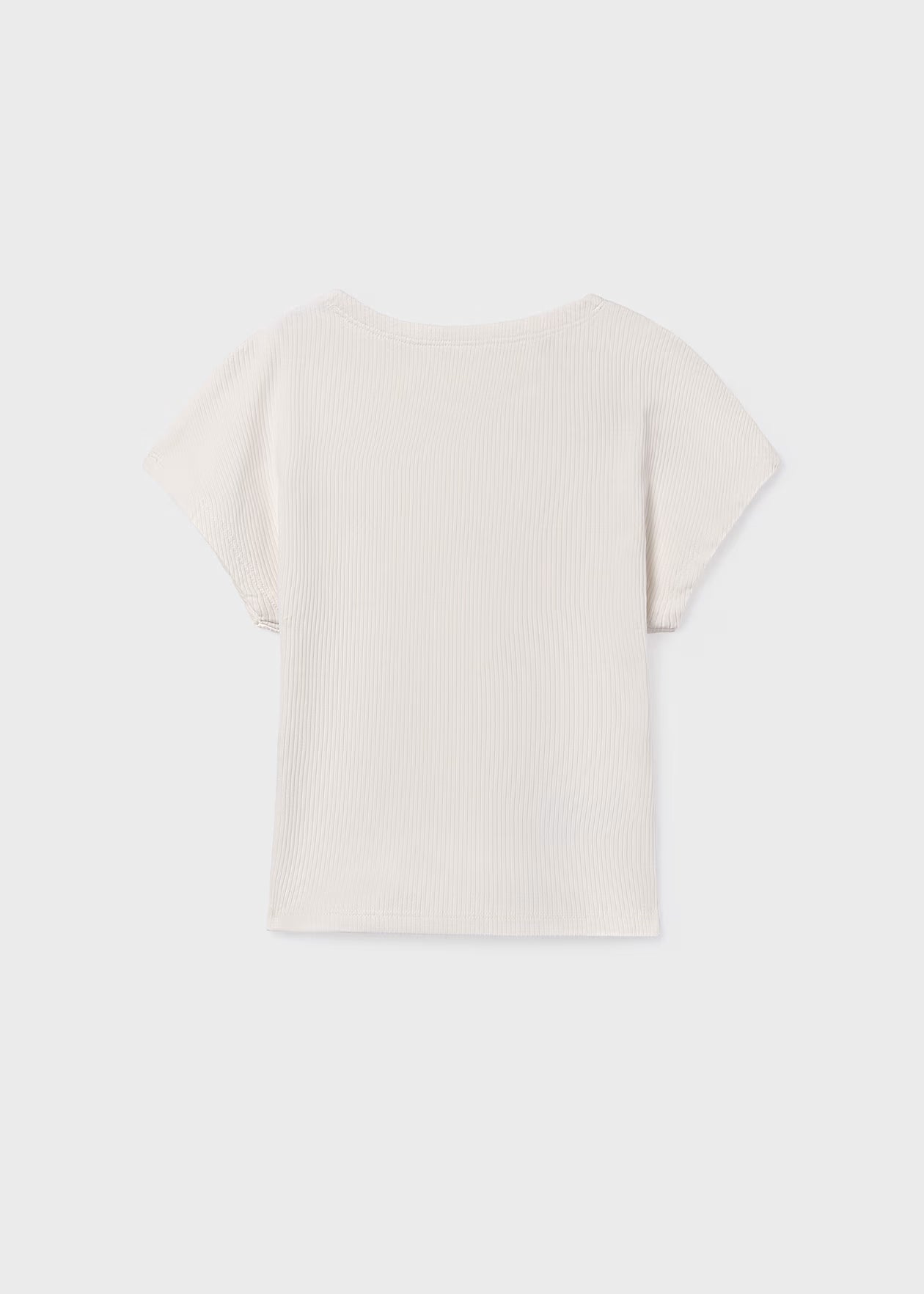 Mayoral - Ribbed Tshirt - Bone
